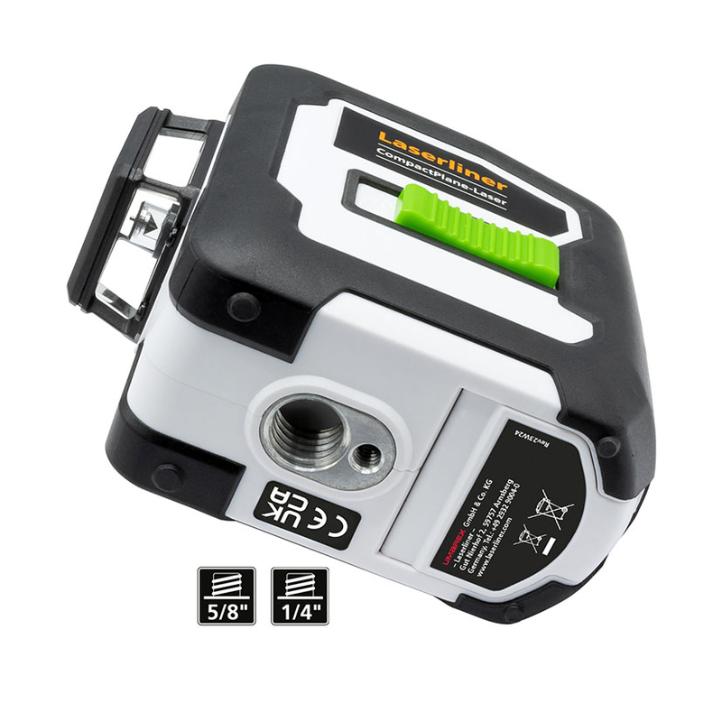 Set medidor láser LASERLINER CompactPlane 3 G 150 cm
