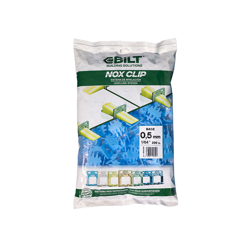 Bridas BILT Nox Clip Levelling System 200 unidades
