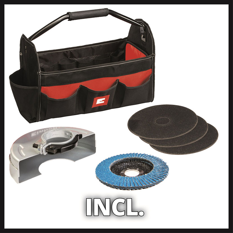 Amoladora con cable EINHELL TE-AG 125/850