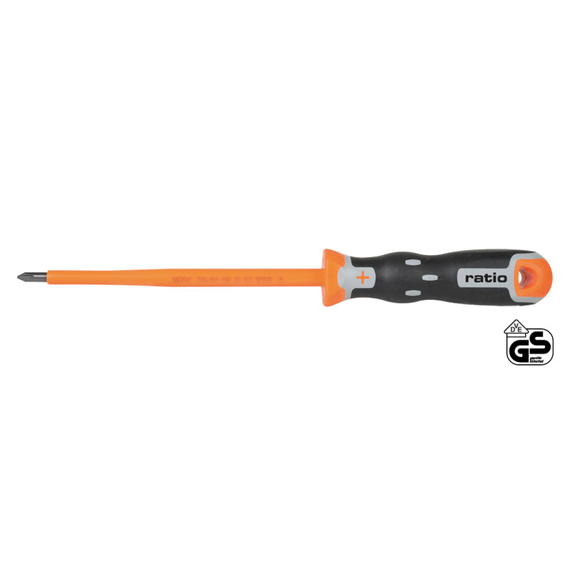 Destornillador seguridad punta phillips RATIO ProSeries Dinamyc Tecno-Aislo