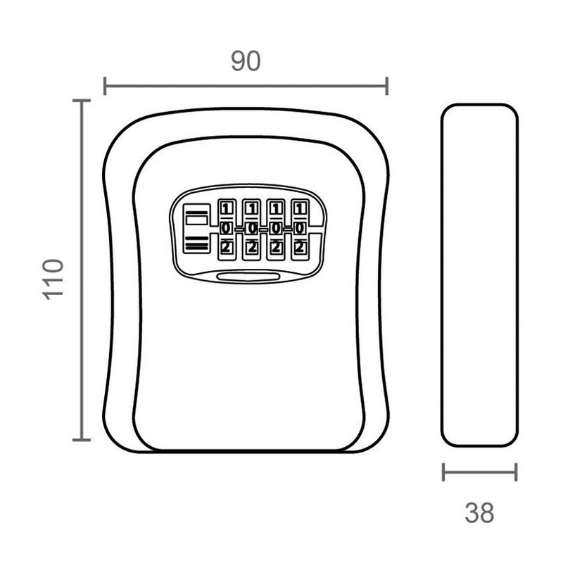 Guardallaves MICEL modelo CN09