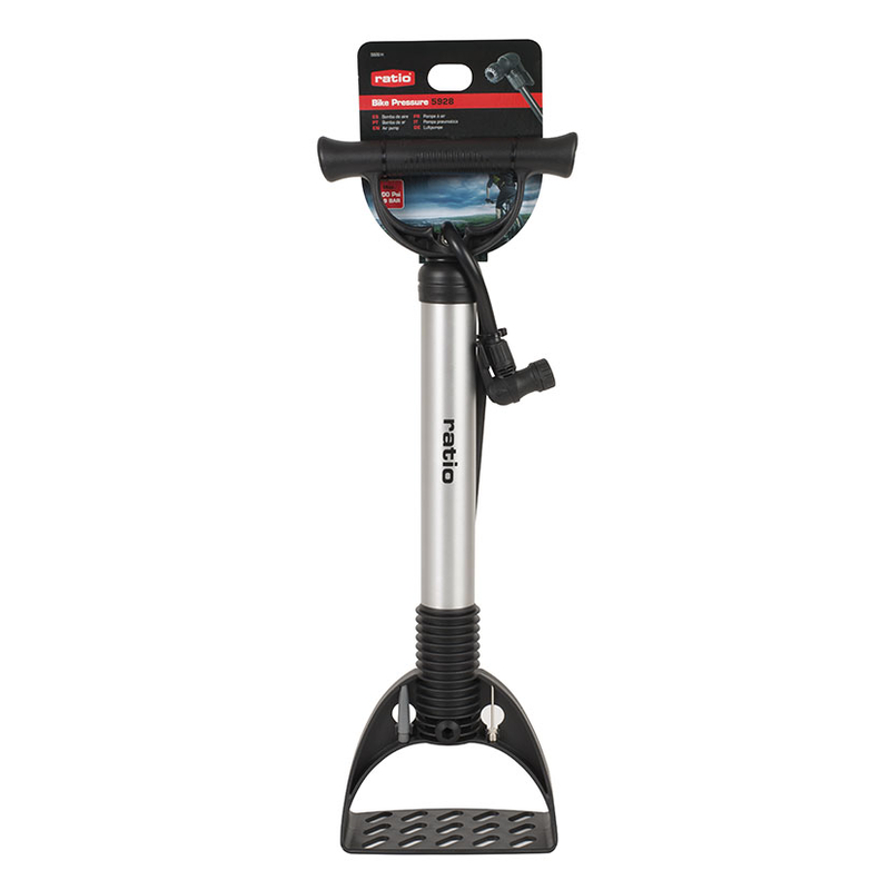 Bomba de pie RATIO Bike Pressure 5928
