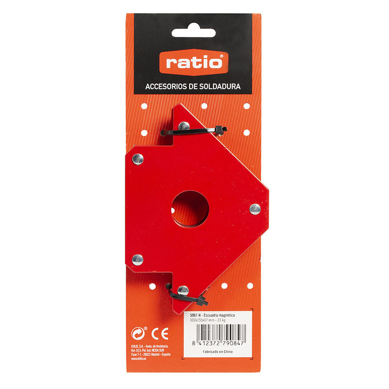 Escuadra magnética RATIO soldar