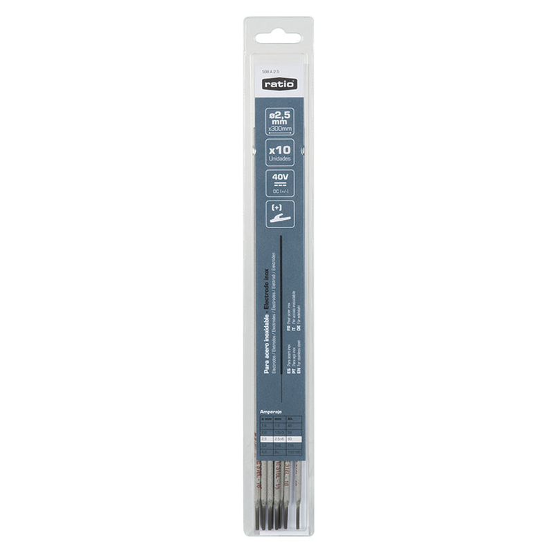 Electrodos de soldadura RATIO acero inoxidable 316L-16
