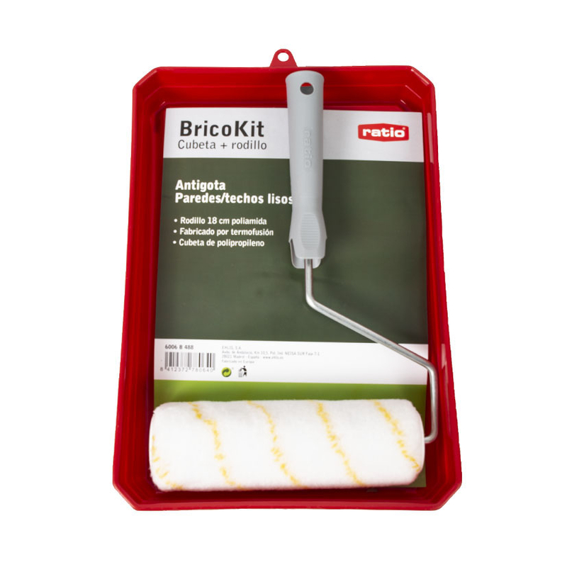 Kit cubeta RATIO mini rodillo antigota