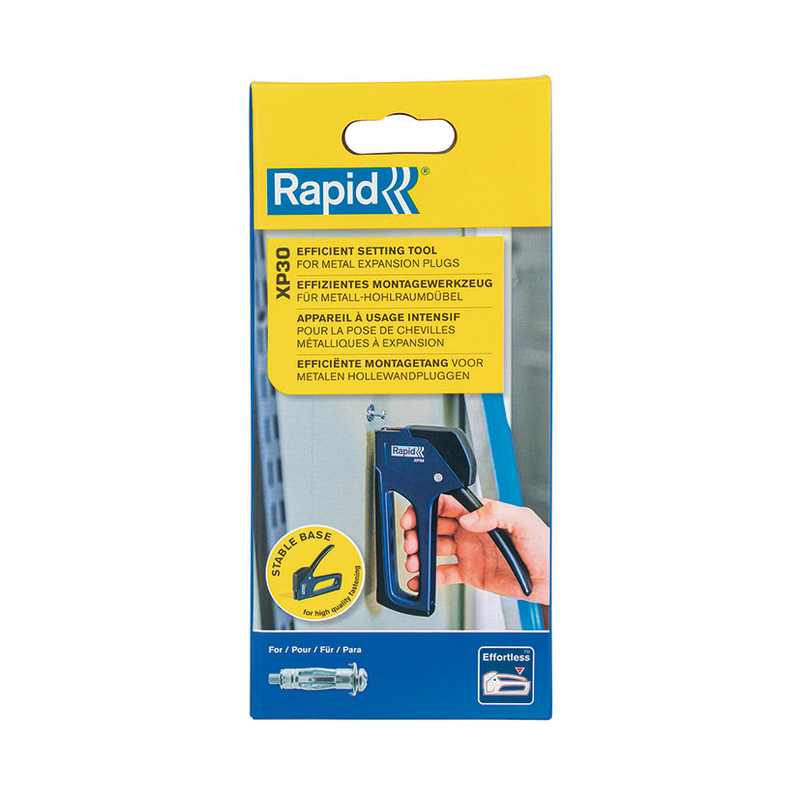 Remachadora RAPID XP30 fijación placas