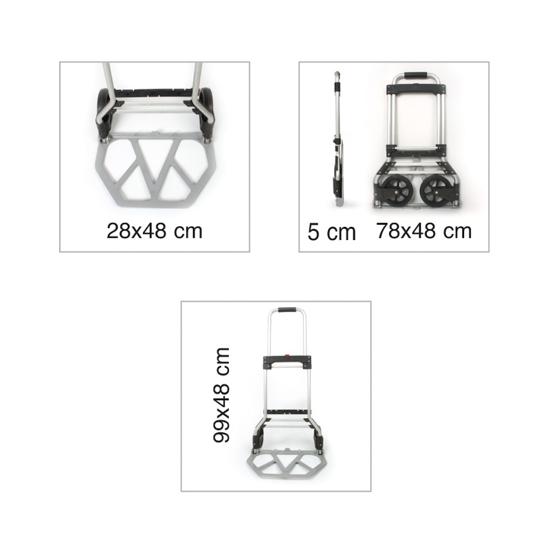Carretilla plegable HABITEX 75 kg