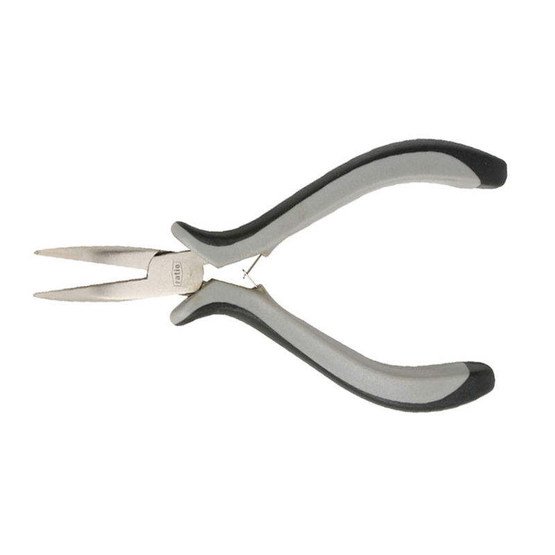 Alicate Serie Mini RATIO Boca semi-redonda punta curva