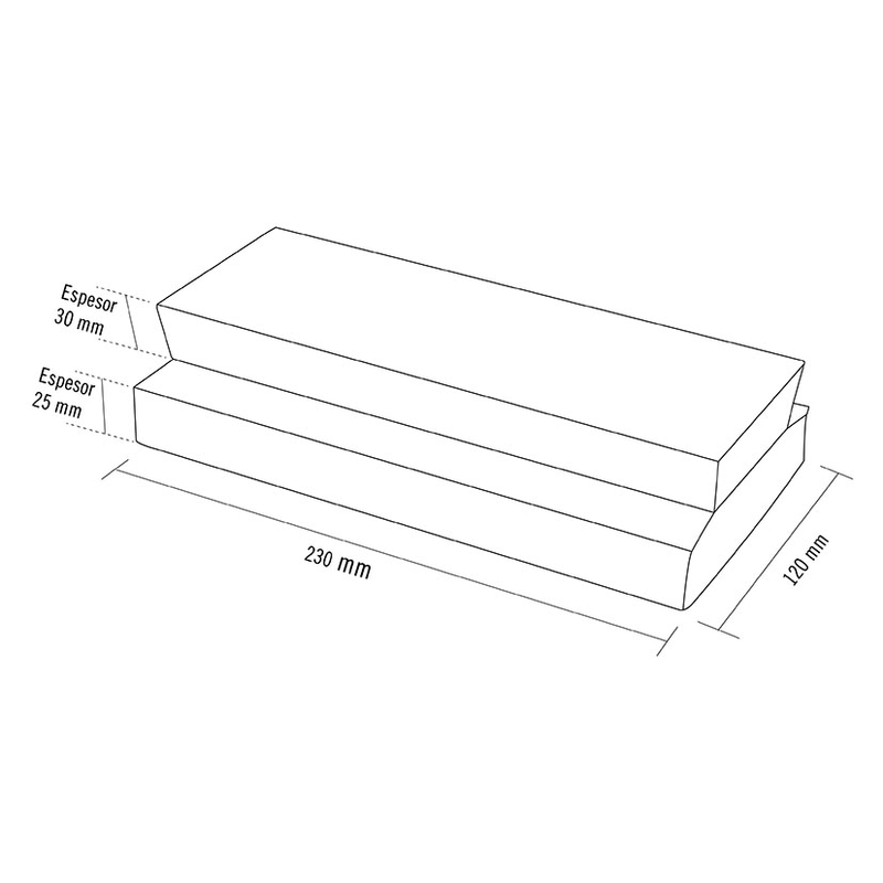 Llana remolinador espuma JAR