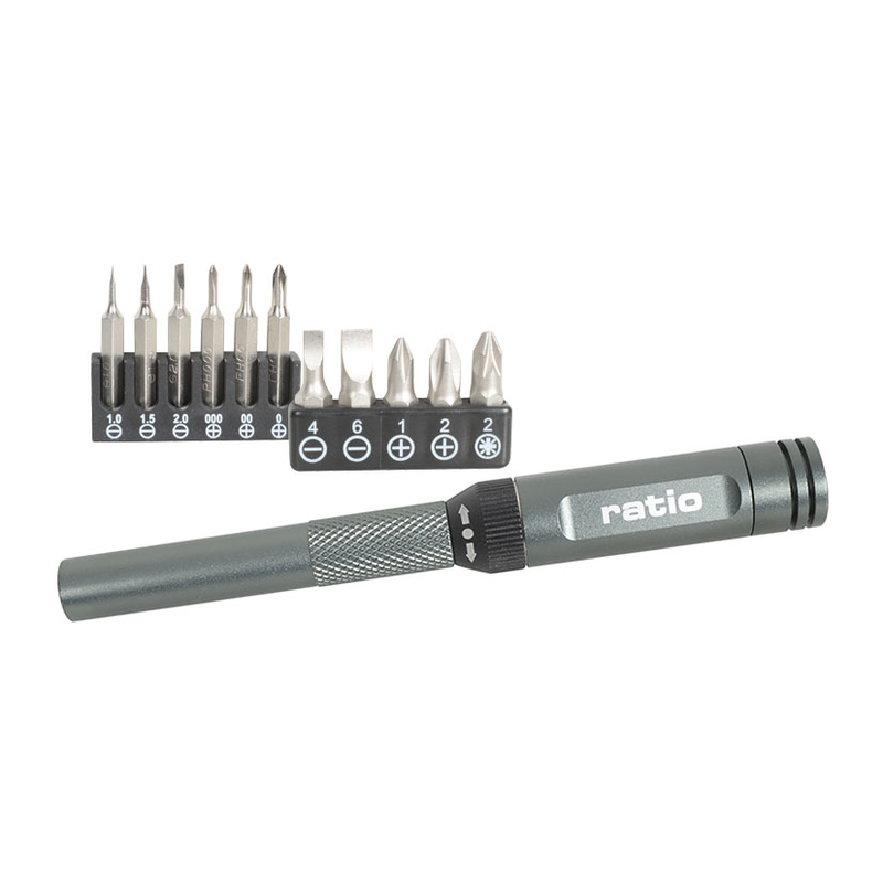 Destornillador carraca 12 en 1 RATIO 6285