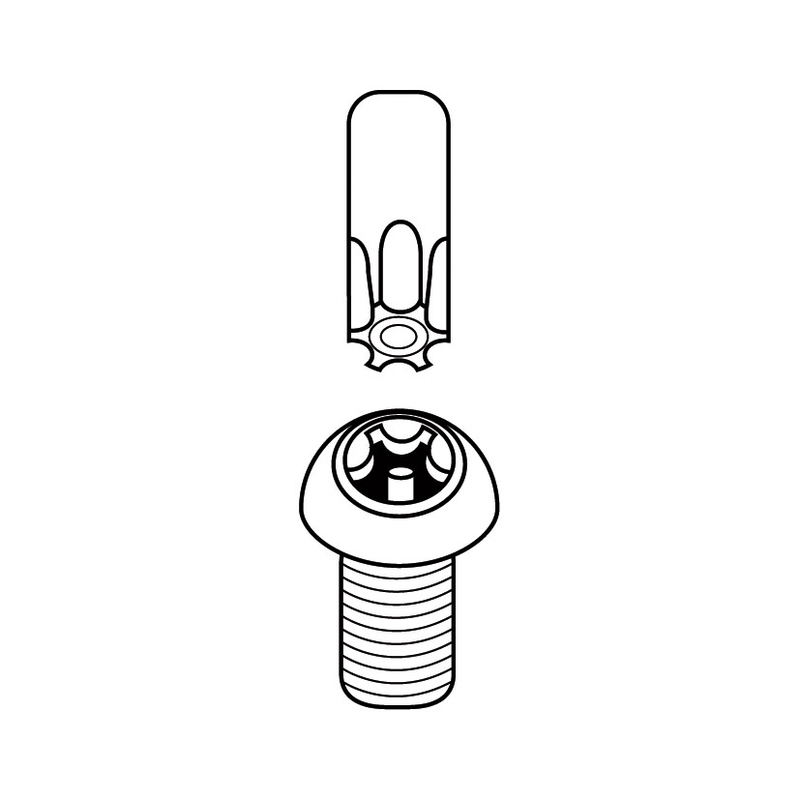 Juego 9 llaves Torx RATIO 6299