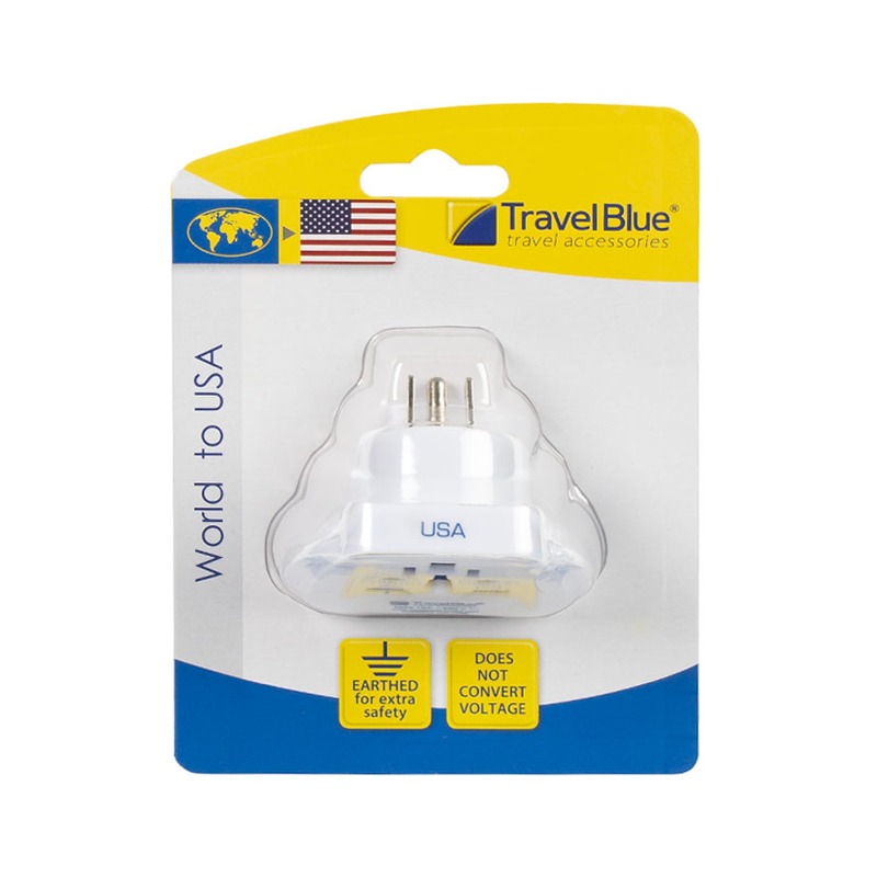 Adaptador de viaje TRAVELBLUE