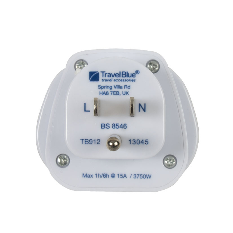 Adaptador de viaje TRAVELBLUE