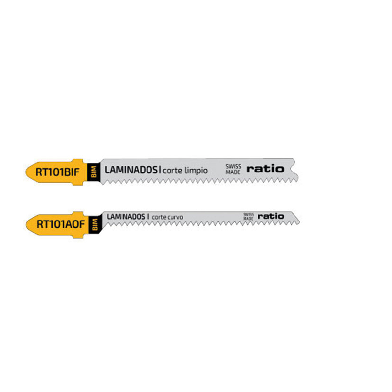 Set 3 sierras calar laminados RATIO Proseries RT101BIF/RT101AOF