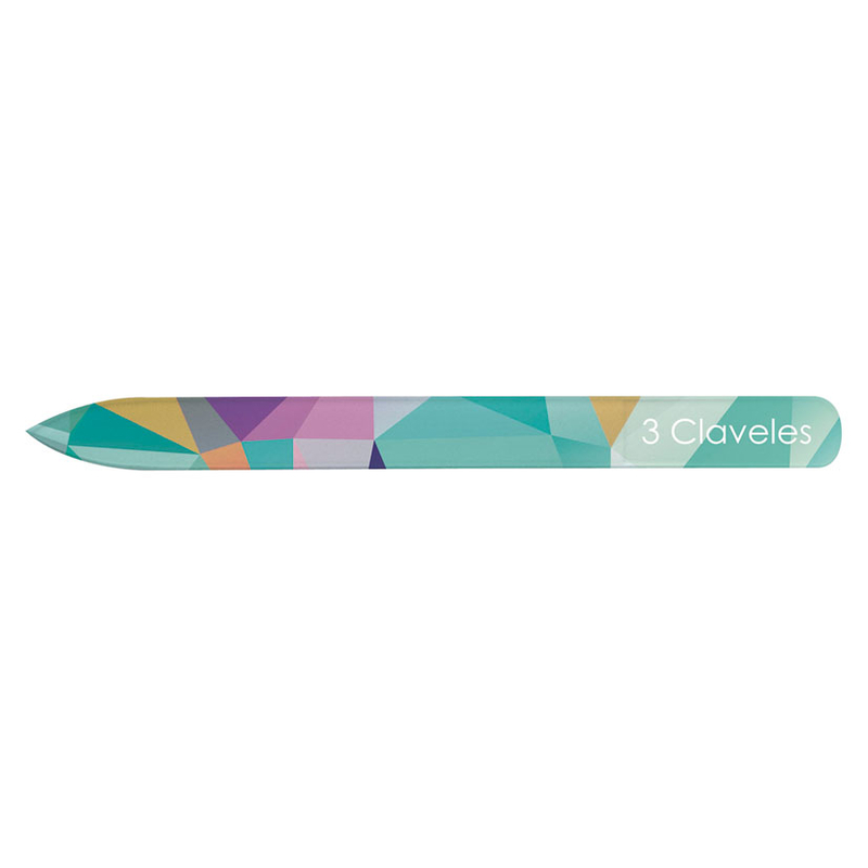 Lima cristal 3 CLAVELES 14cm Serie Geometry