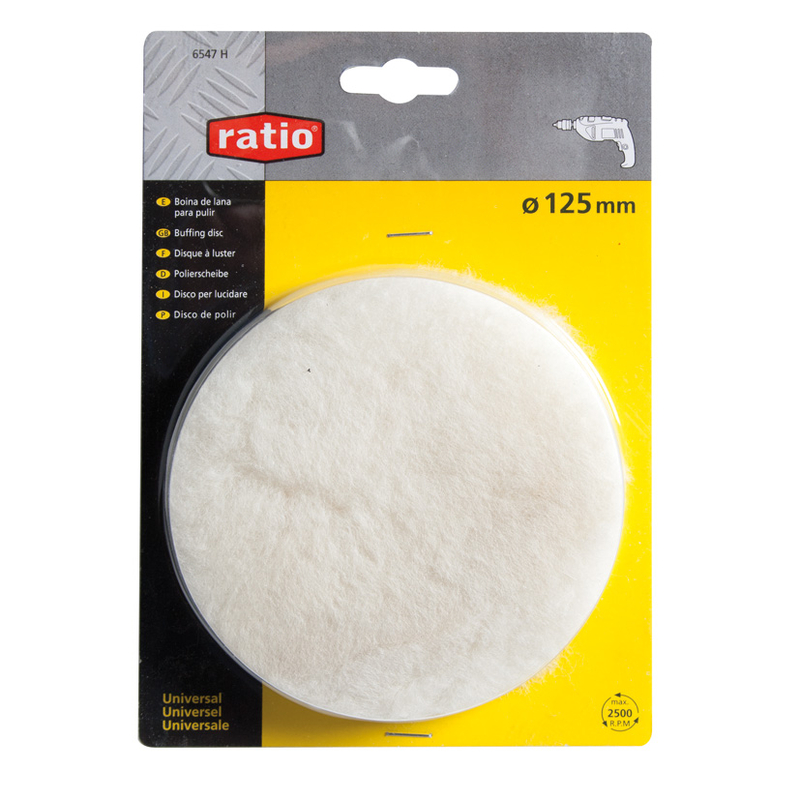 Boina de lana RATIO ø 125 mm