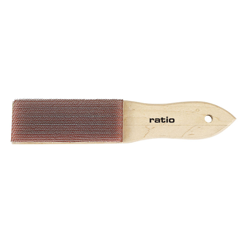 Cepillo de carda RATIO para limas y escofinas