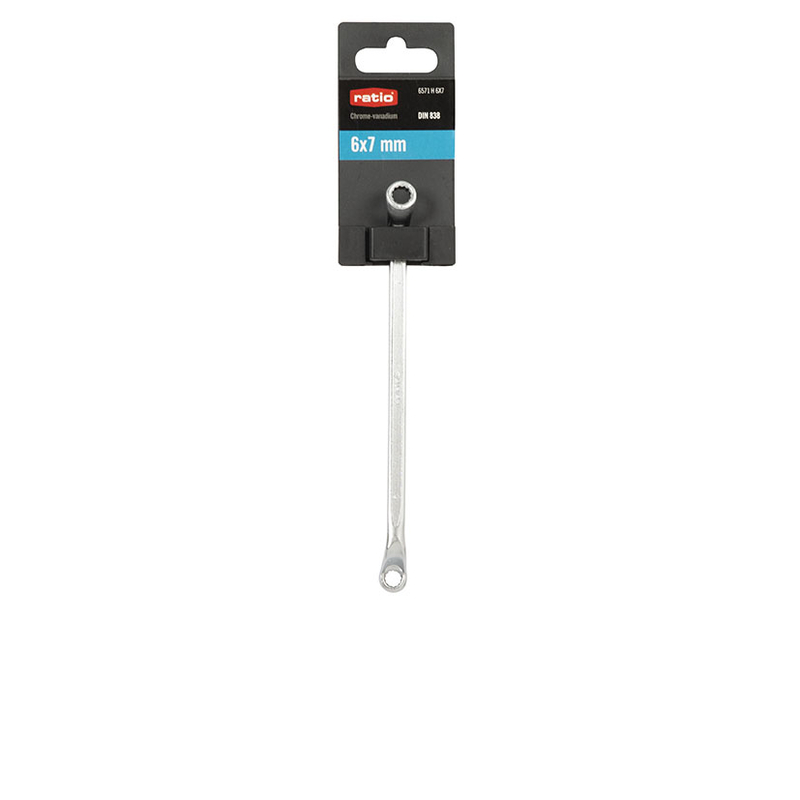 Llave fija estrella acodada RATIO 6571