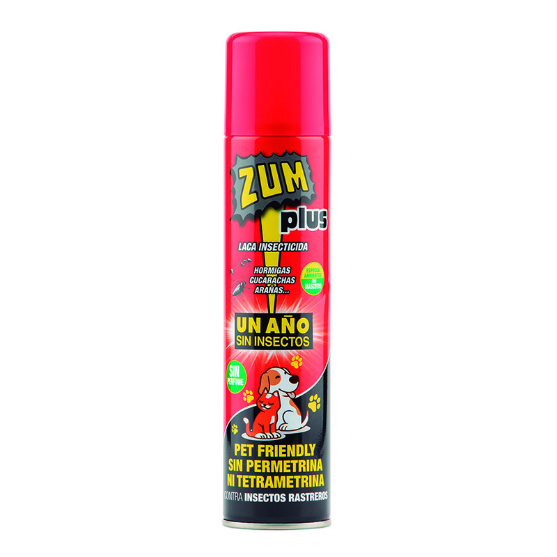 Laca insecticida mascotas Zum plus 300 ml