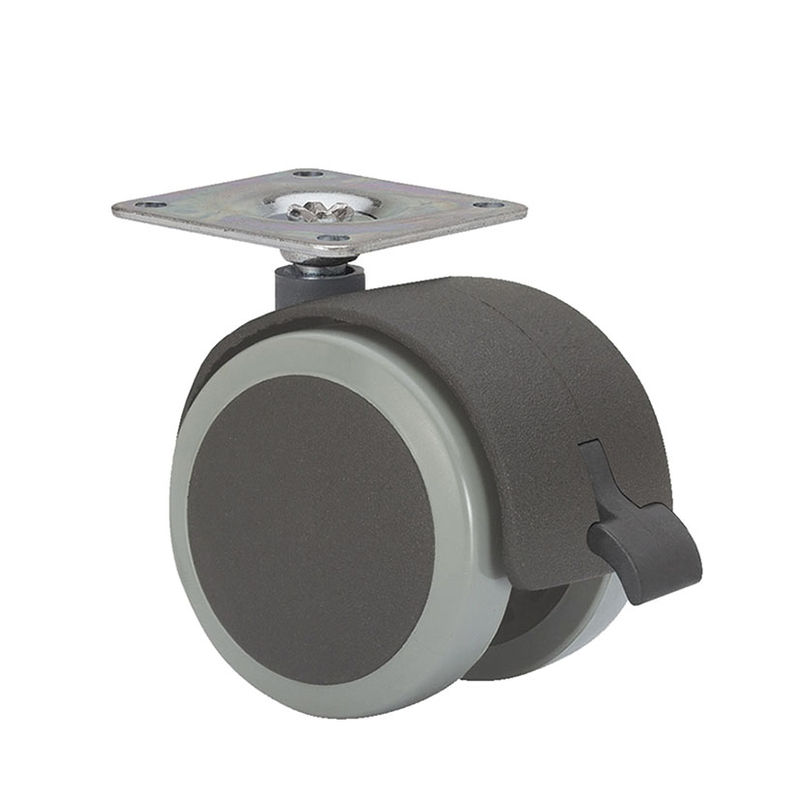 Rueda doméstica ALEX serie DK-DK pletina con freno