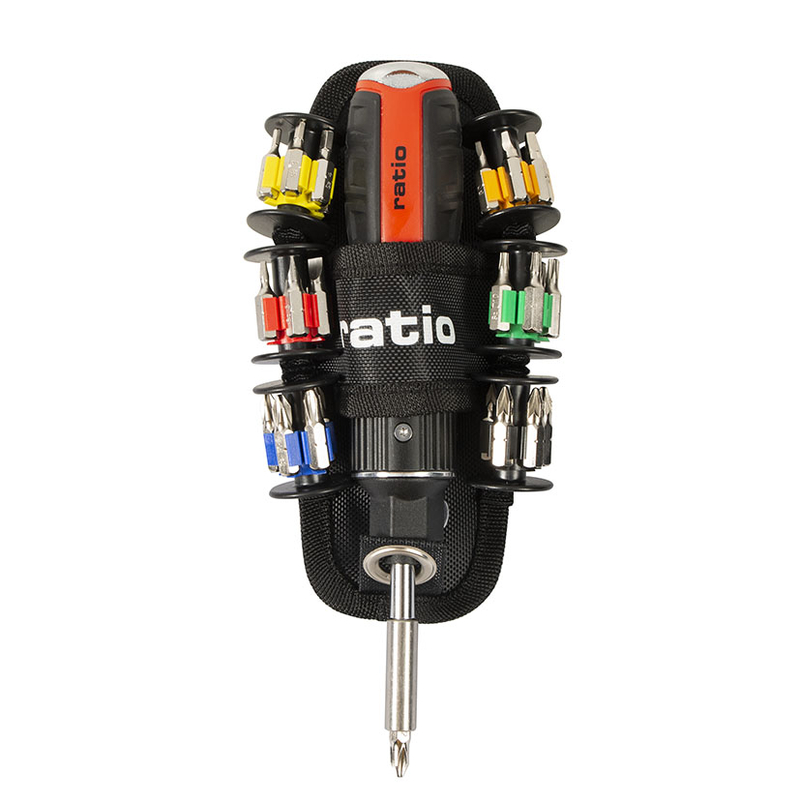 Destornillador carraca RATIO 38 en 1 Serie Double Drive