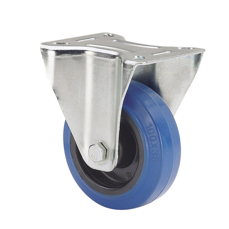 Rueda semi-industrial ALEX serie 121-121 platina fija sin freno