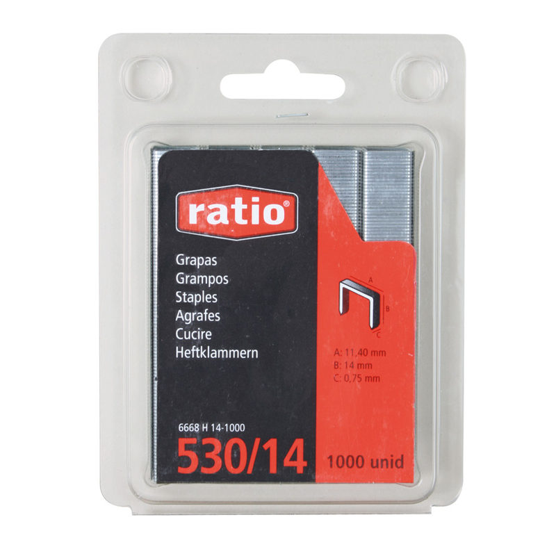 Grapas modelo 530 RATIO. 10.000 unidades