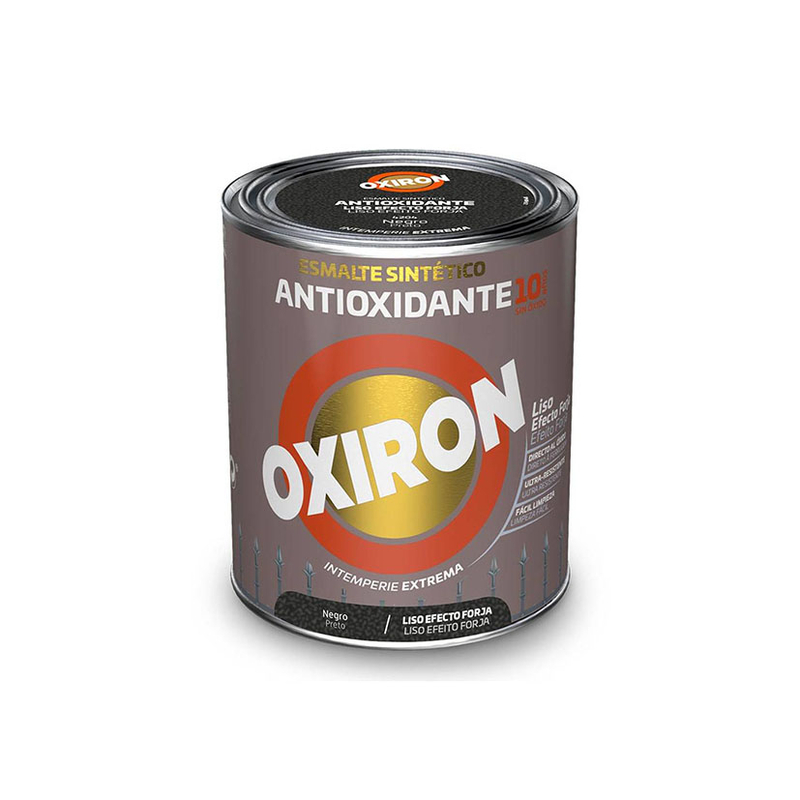 Esmalte antioxidante sintético OXIRON liso efecto forja 250 ml