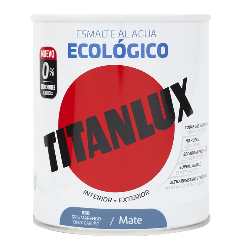Esmalte ecológico al agua TITANLUX mate