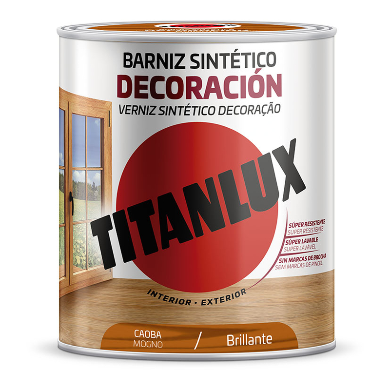Barníz incoloro brillante TINTALUX Decoración 750 ml