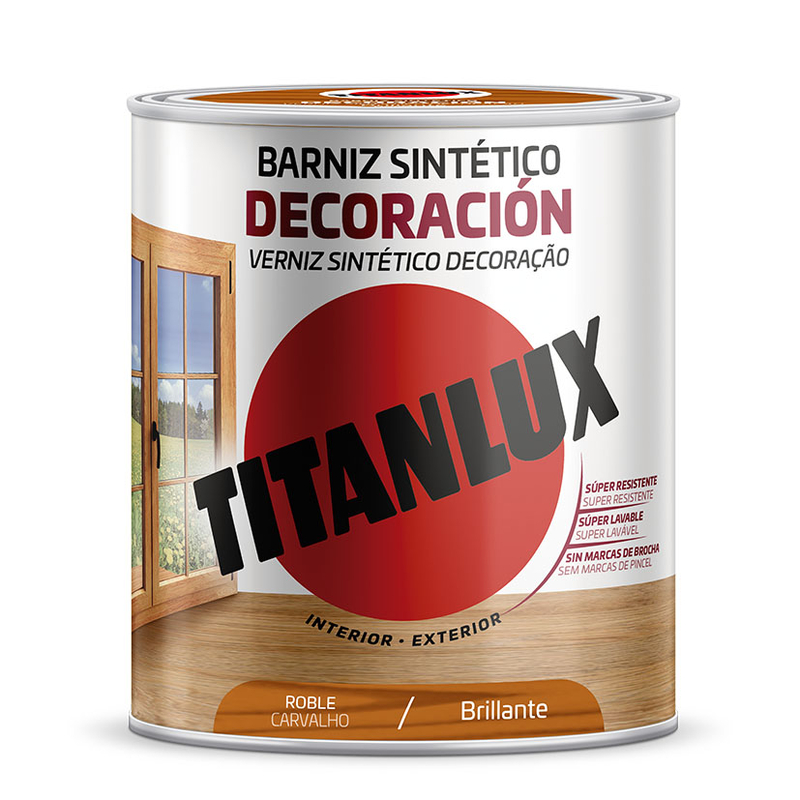Barníz incoloro brillante TINTALUX Decoración 250 ml