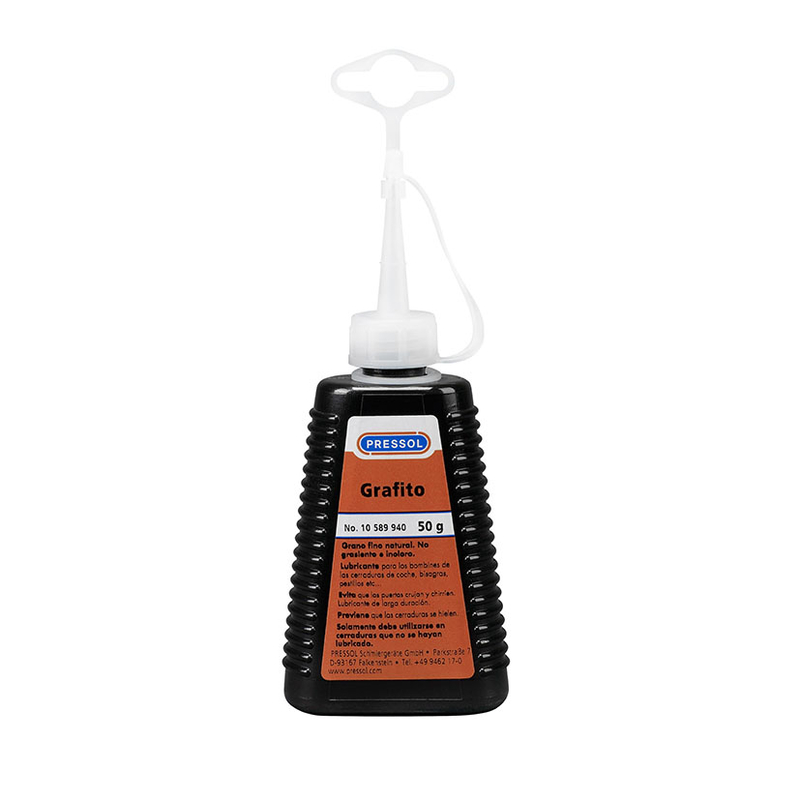 Lubricante polvo de grafito para cerraduras y bisagras PRESSOL 50 gr