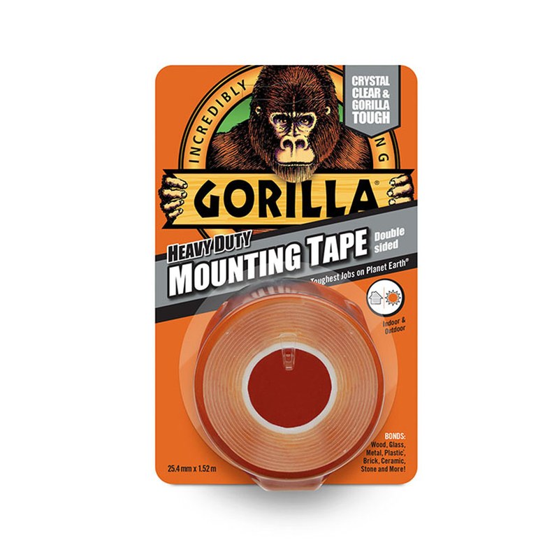 Cinta doble cara GORILLA 1,5 m x 25 mm