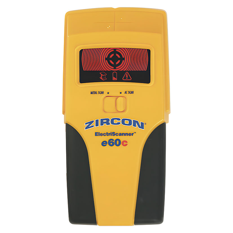 Detector de cables y metales ZIRCON ElectricScanner e60c