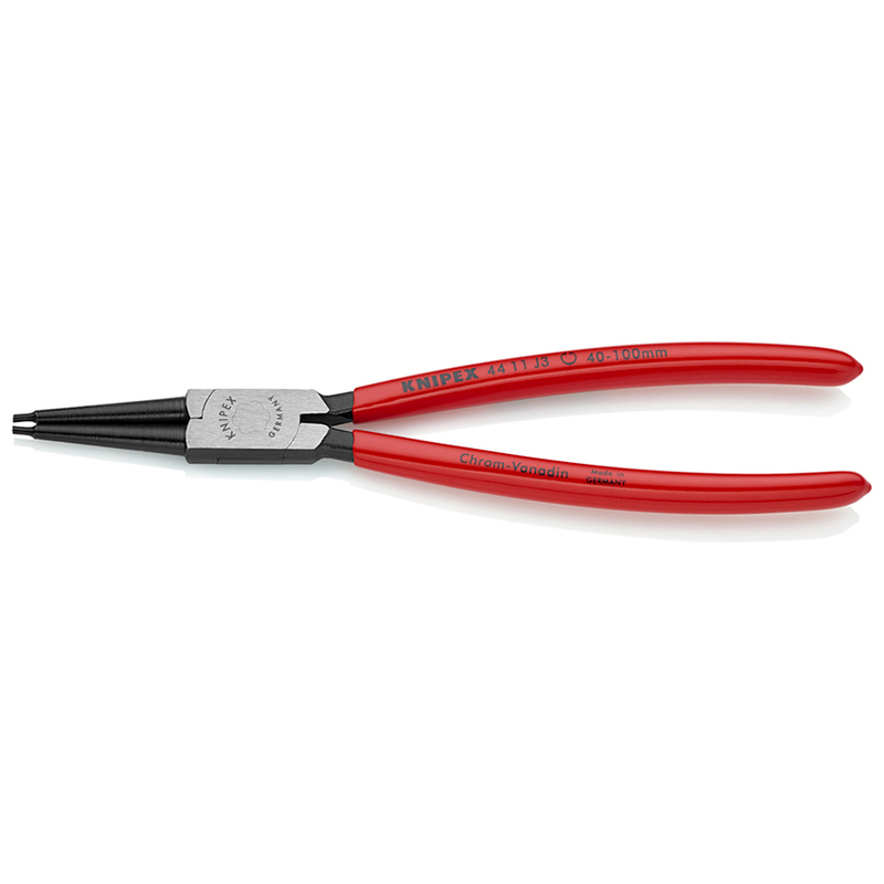 Alicate arandelas interiores puntas rectas KNIPEX 44 11 J 225mm