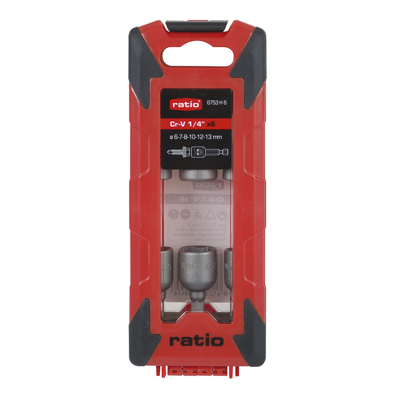 Kit 6 portapuntas RATIO Stecker magnético