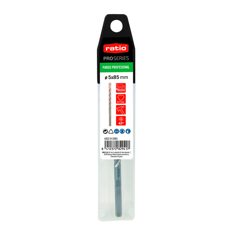 Broca pared profesional RATIO ProSeries 6822