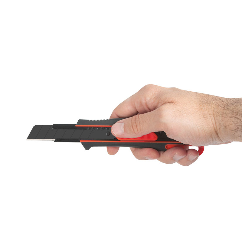 Cúter grip RATIO 6824 reforzado multifuncional bloq. automático
