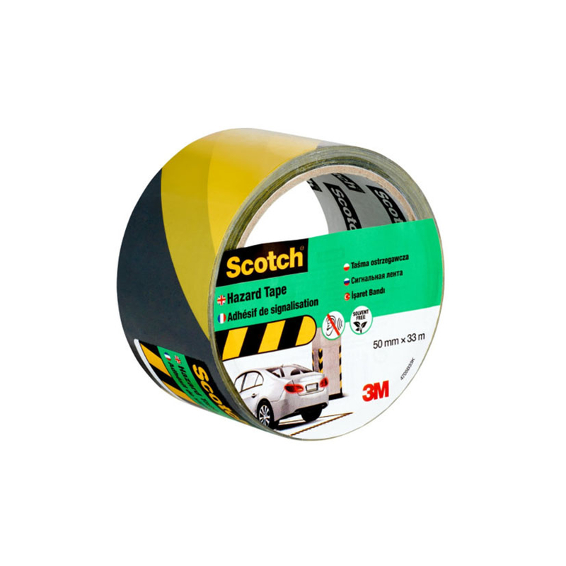 Cinta adhesiva señalización 3M Scotch 4705 (Envase completo)