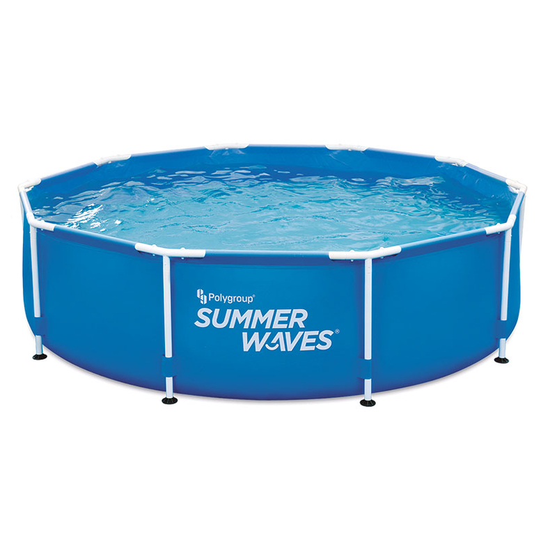 Piscina tubular Summer Waves redonda 305X76 cm con depuradora