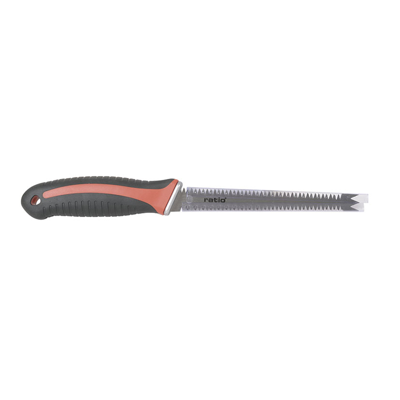 Serrucho punta placas yeso RATIO doble filo