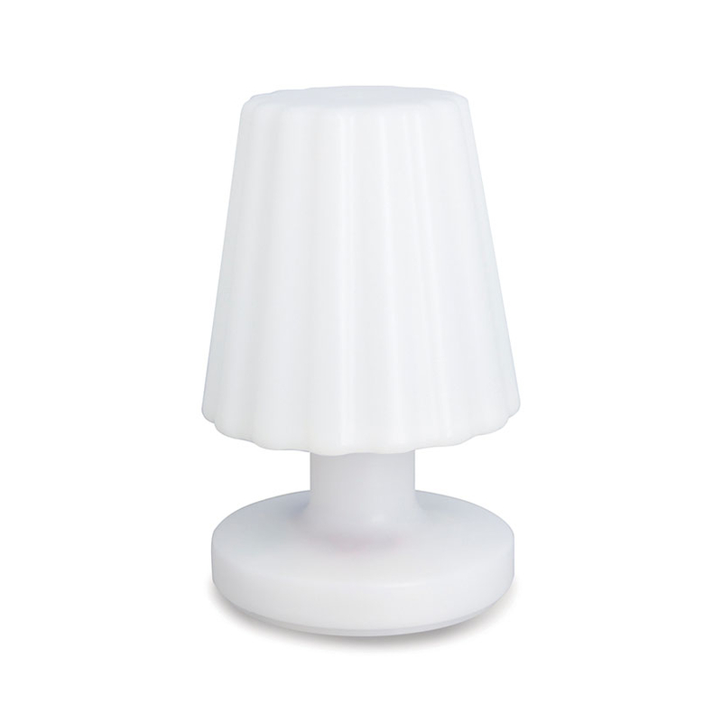 Lámpara de sobremesa XANLITE Blanca recargable