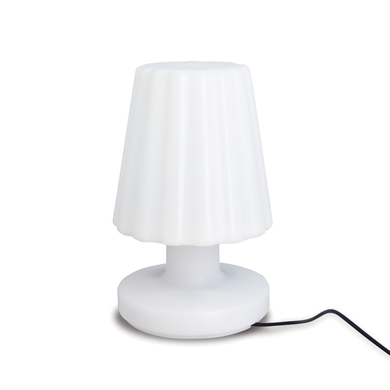 Lámpara de sobremesa XANLITE Blanca recargable