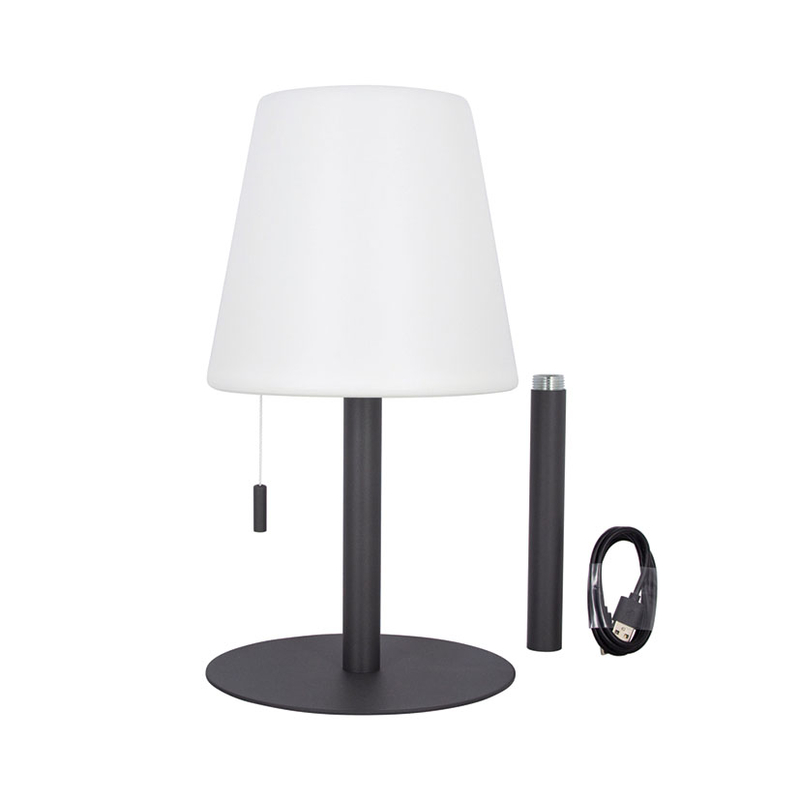 Lámpara de sobremesa XANLITE Cono recargable