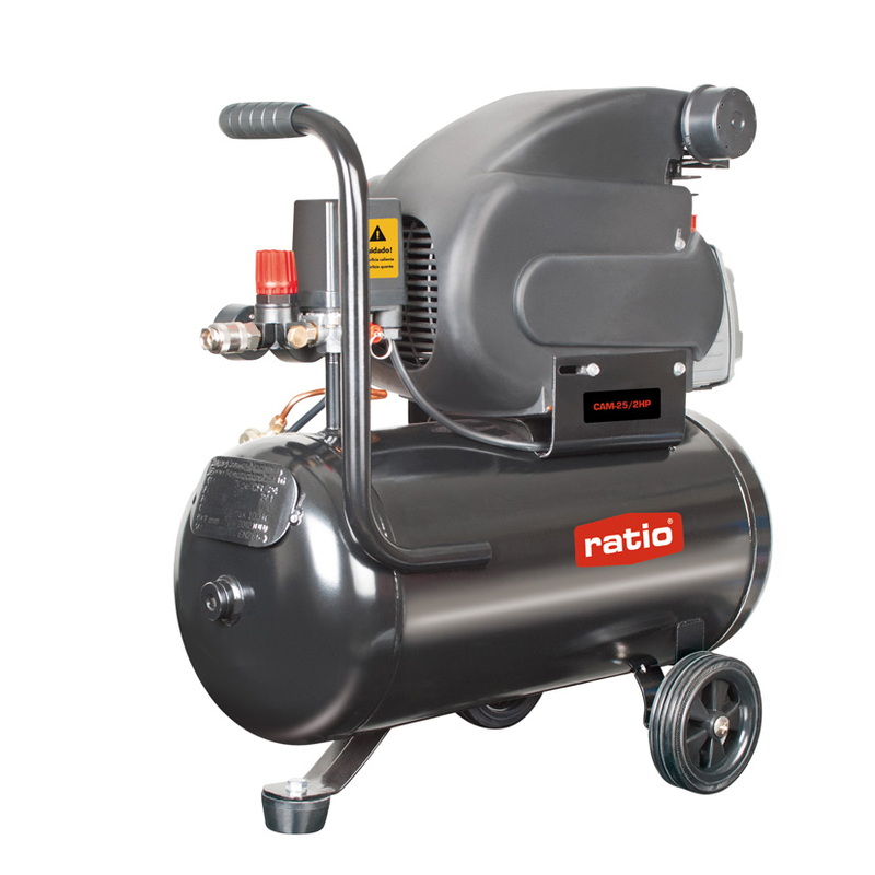 Compresor de pistón RATIO Serie CAM-25/2HP