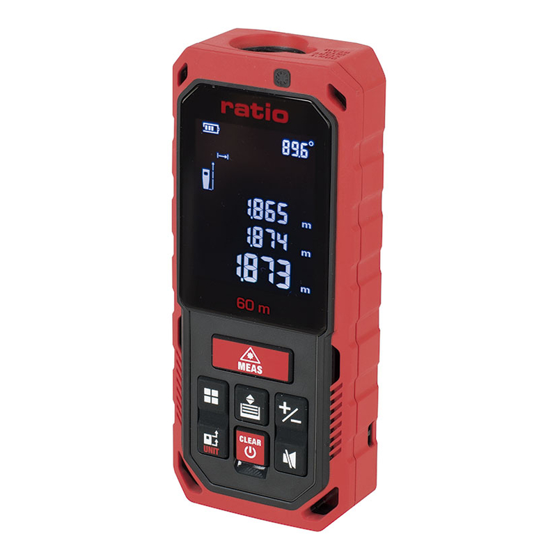 Medidor de distancias láser profesional RATIO RLM315