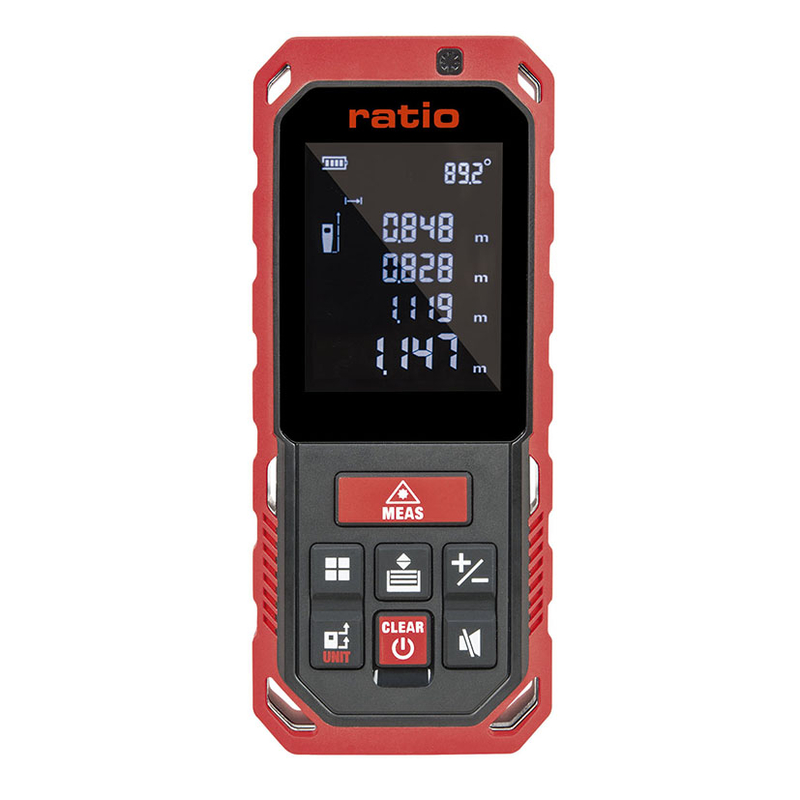 Medidor de distancias láser profesional RATIO RLM315