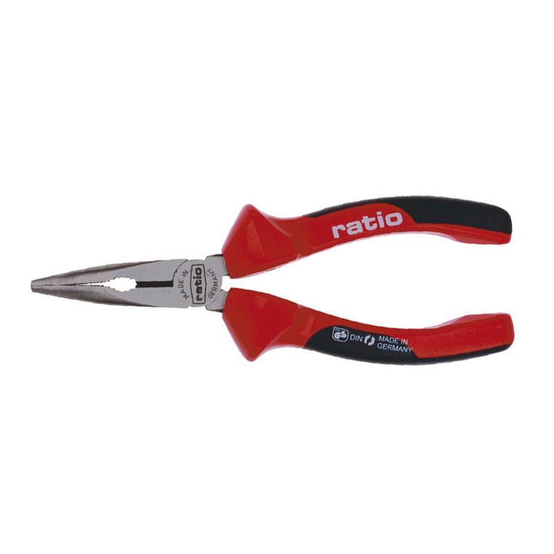Alicate boca semi-redonda RATIO punta curva ProSeries