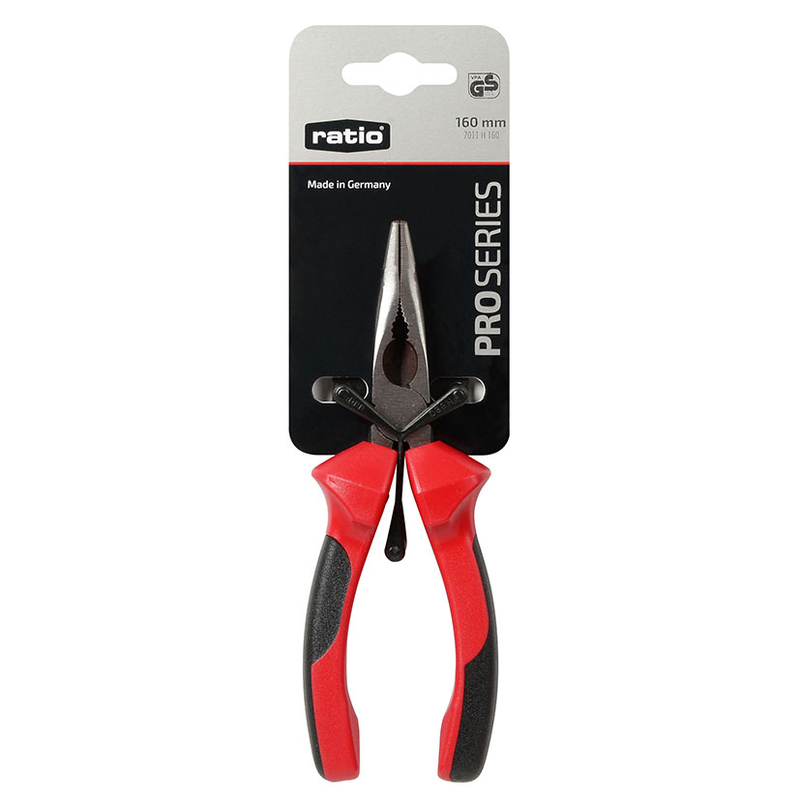 Alicate boca semi-redonda RATIO punta curva ProSeries
