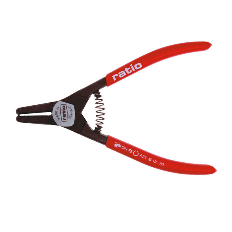 Alicate arandelas exteriores boca curva RATIO ProSeries